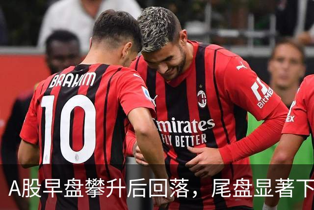 A股早盘攀升后回落，尾盘显著下探